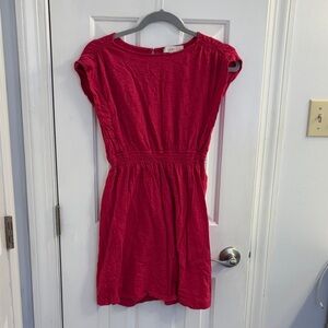 LOFT Hot Pink Mini Sundress